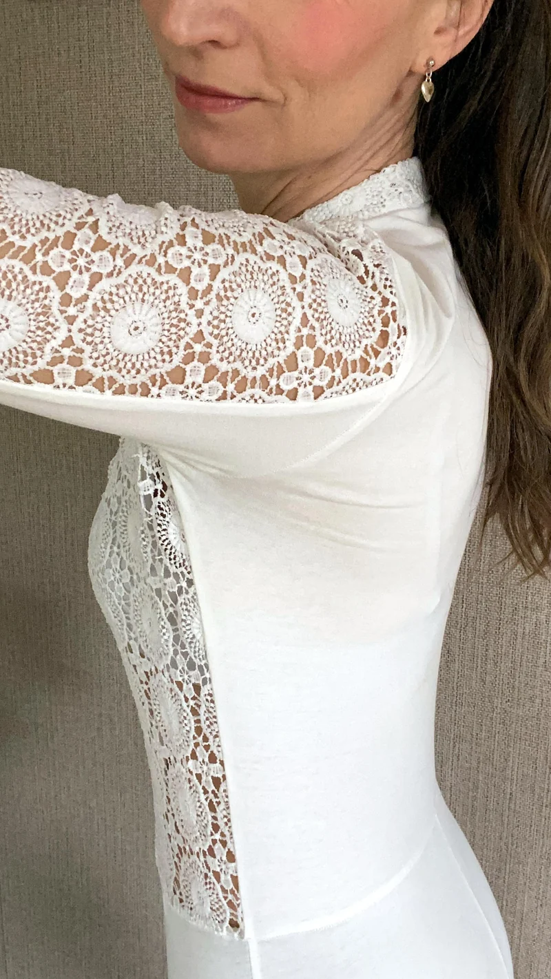 Eleganter Spitzenbody "Nicole"