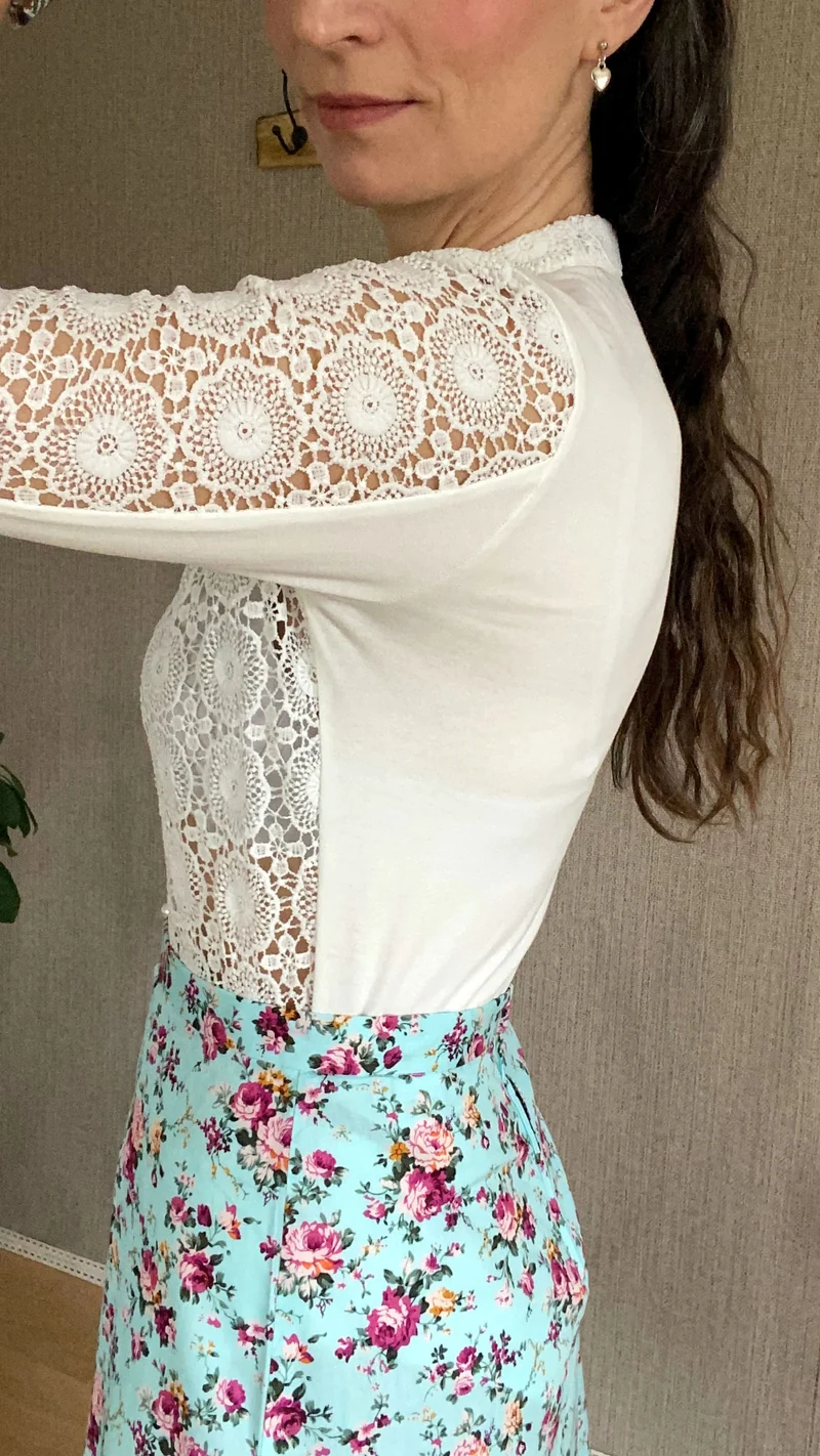 Eleganter Spitzenbody "Nicole"