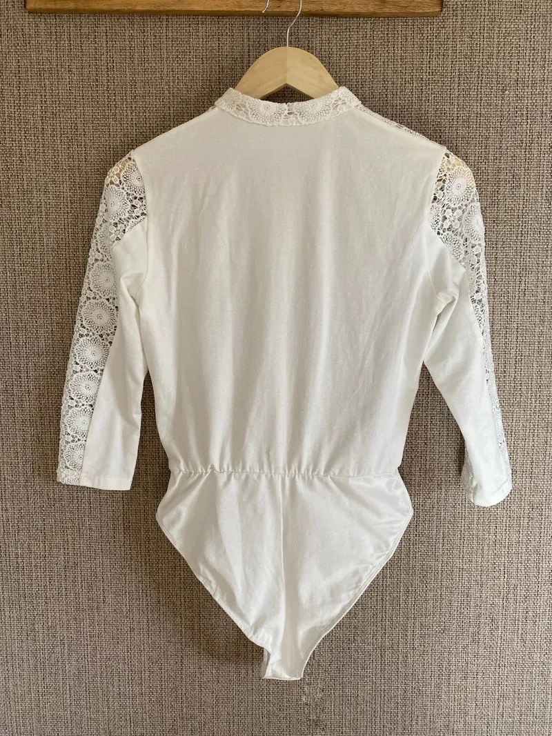 Eleganter Spitzenbody "Nicole"