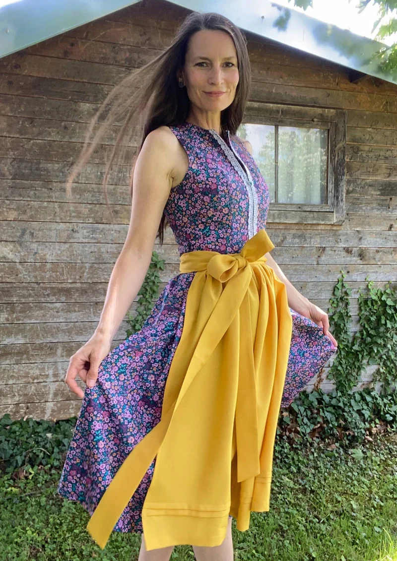 Dirndl "Malediven" Blumen