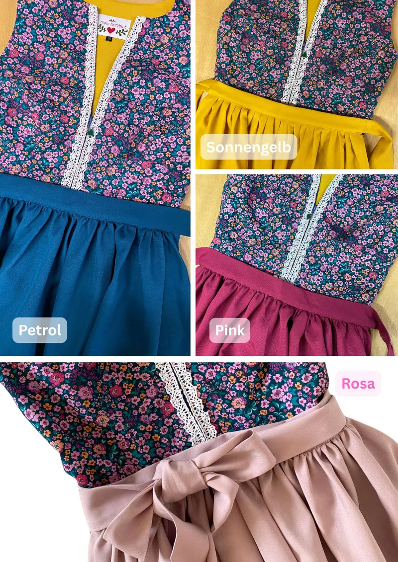 Dirndl "Malediven" Blumen