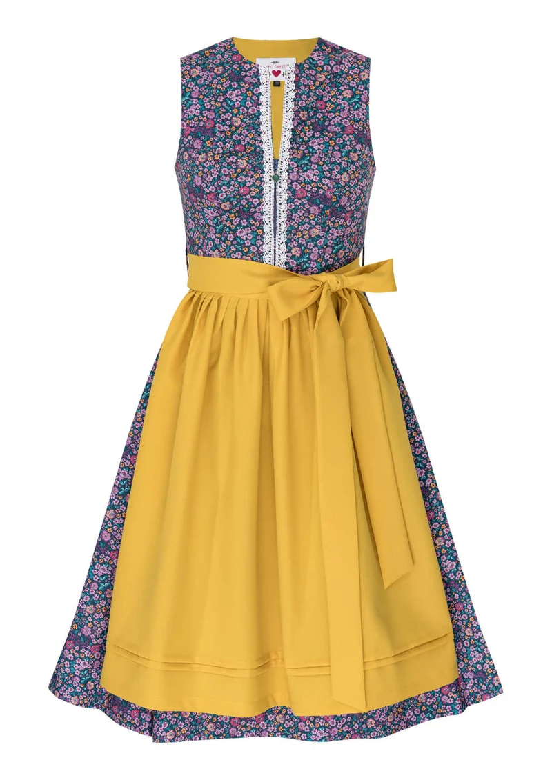Dirndl "Malediven" Blumen