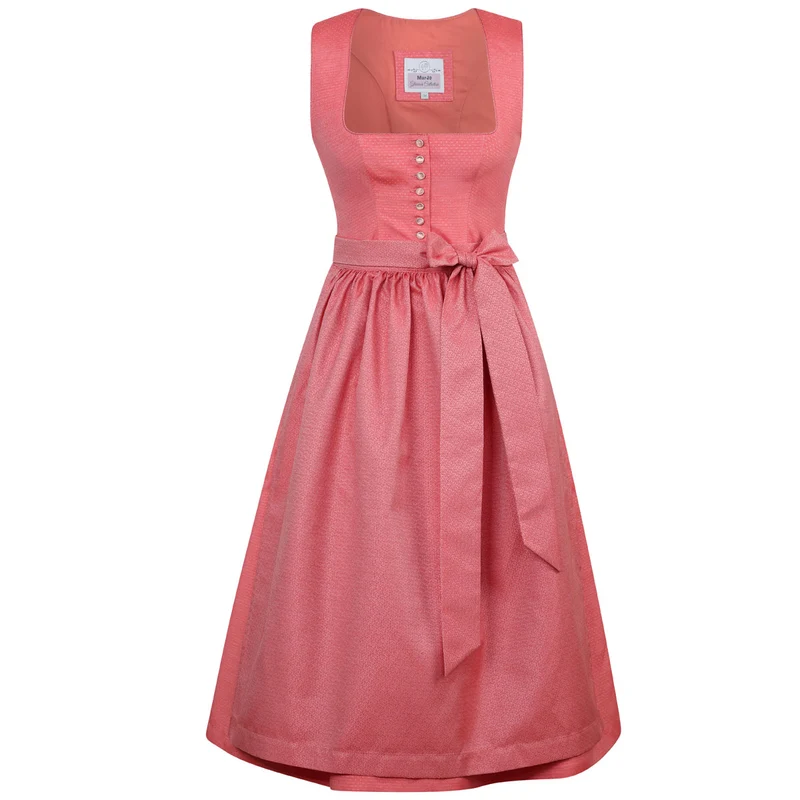 MarJo Dirndl Wackersberg Koralle Knöpfe 70 cm