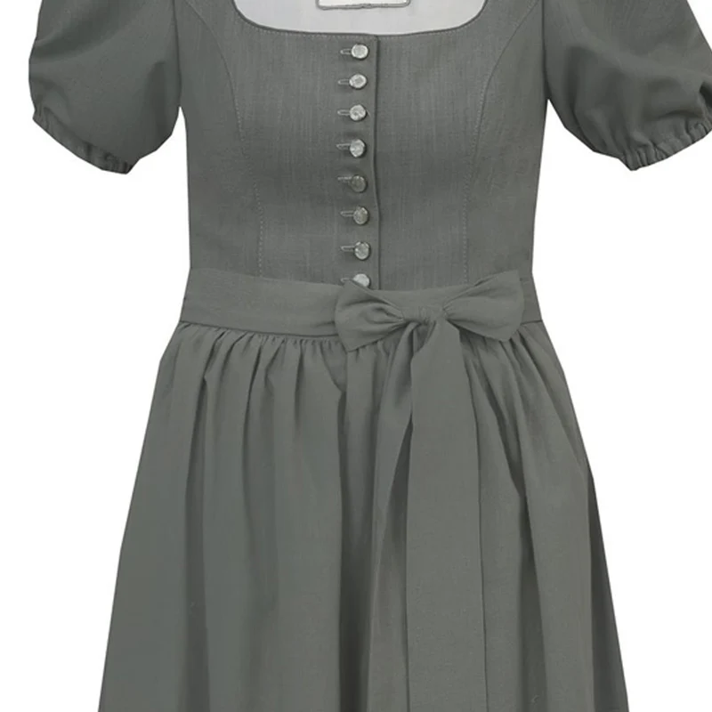 Madame Marie Dirndl Alisora Salbei Puffarm 75cm
