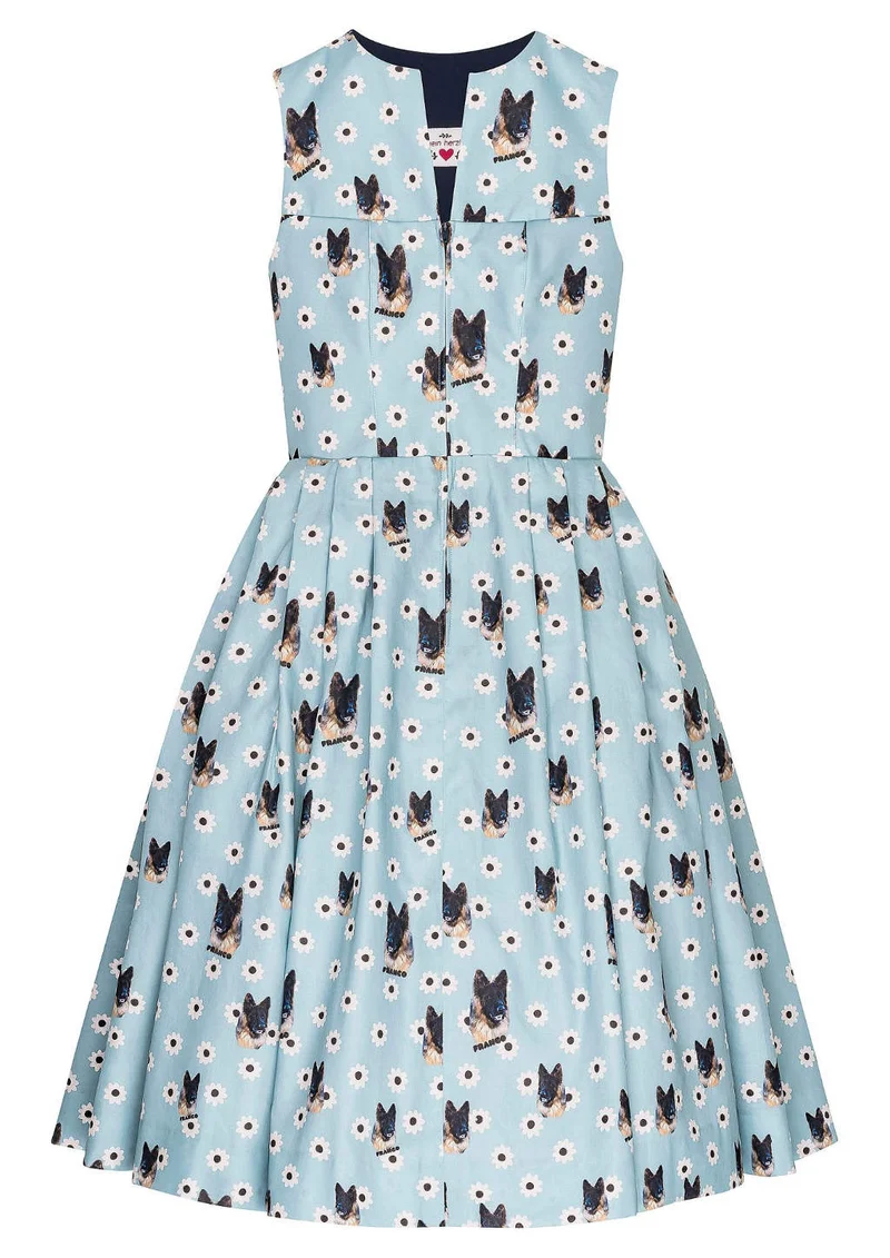 Unikat Dirndl Schäferhund