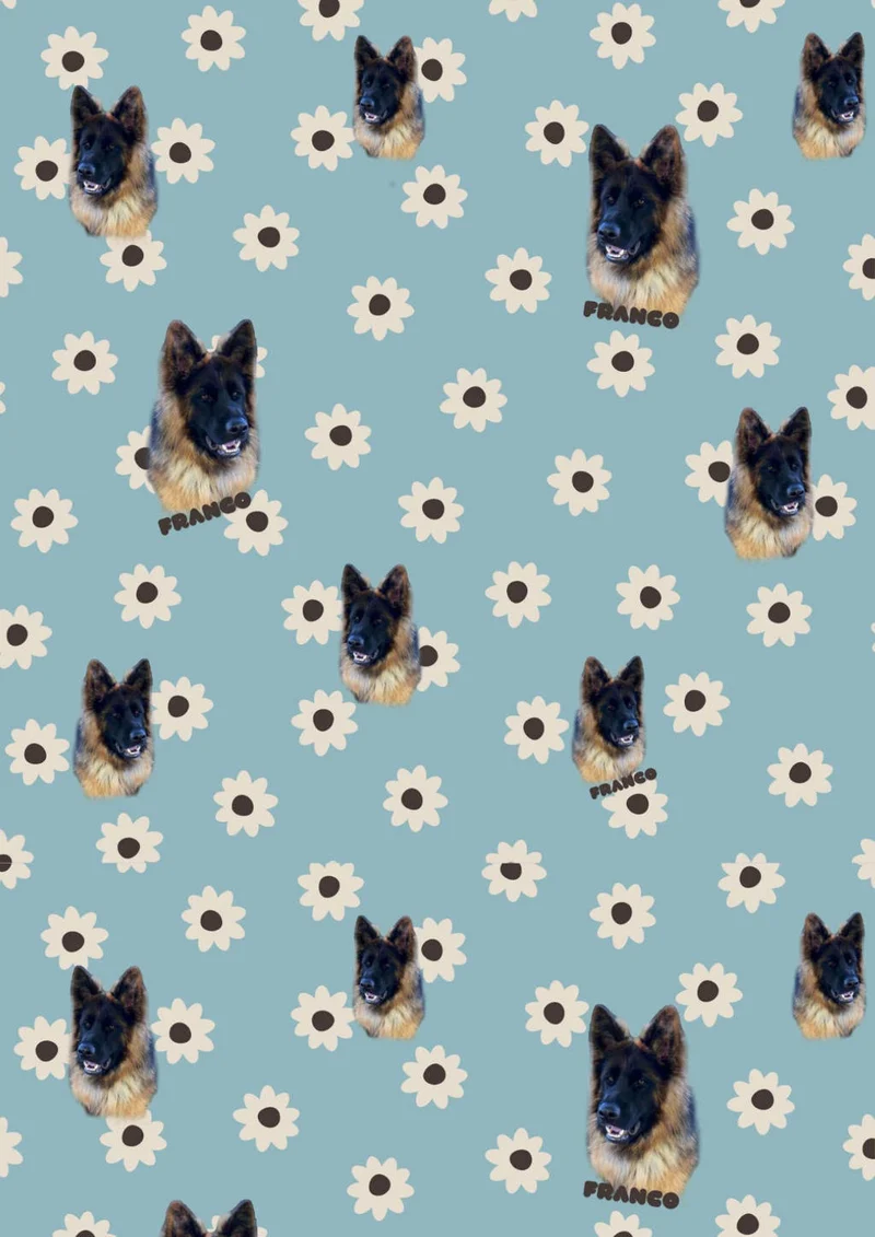Unikat Dirndl Schäferhund