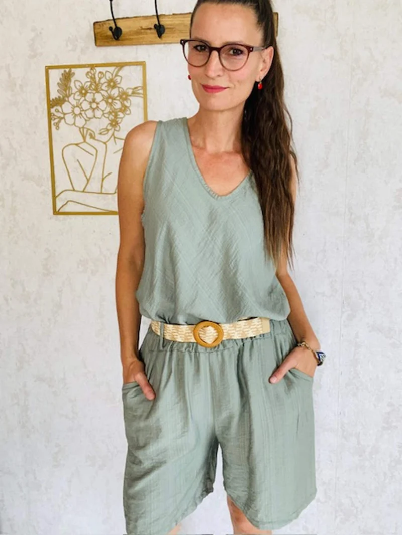 Sommer Zweiteiler "oliv"