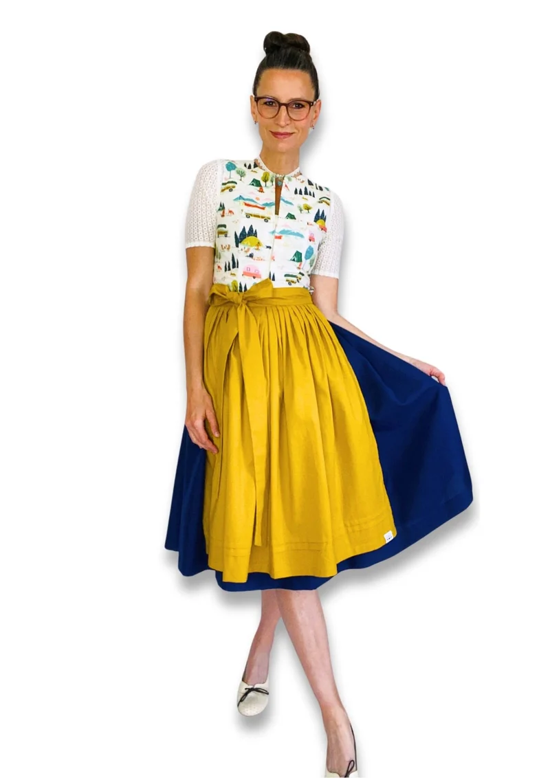 Retro Dirndl "camper"