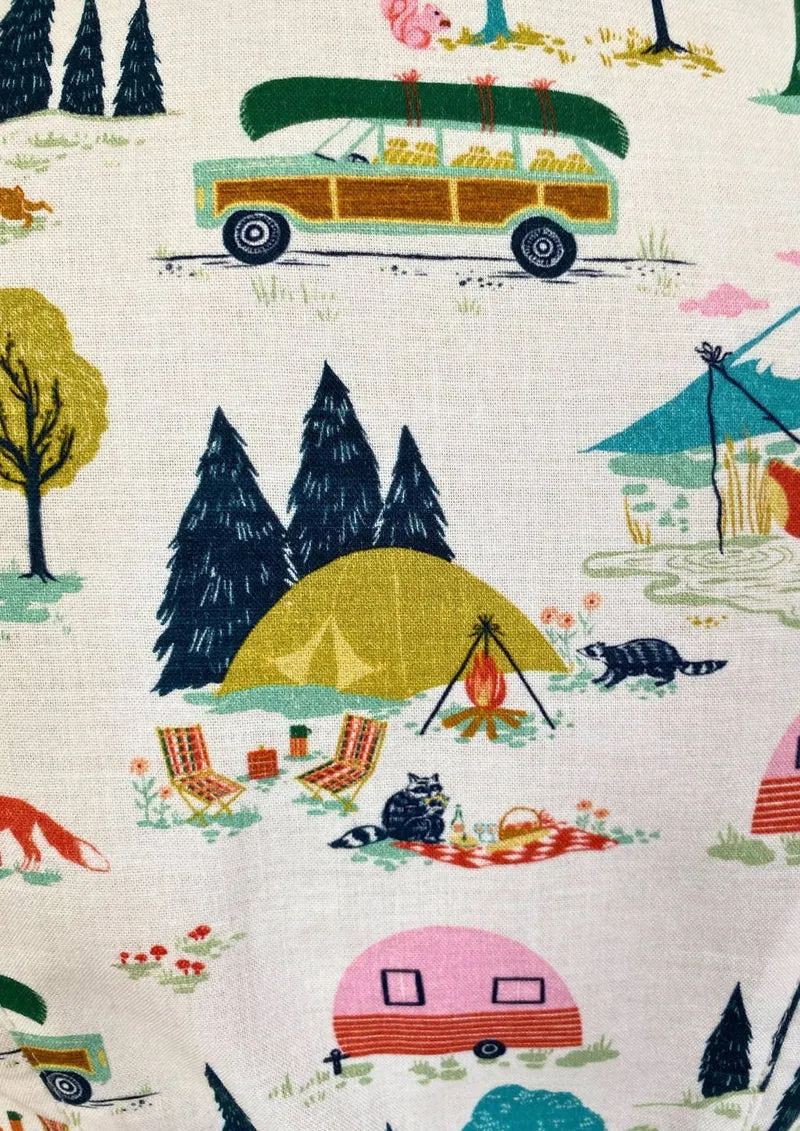 Retro Dirndl "camper"