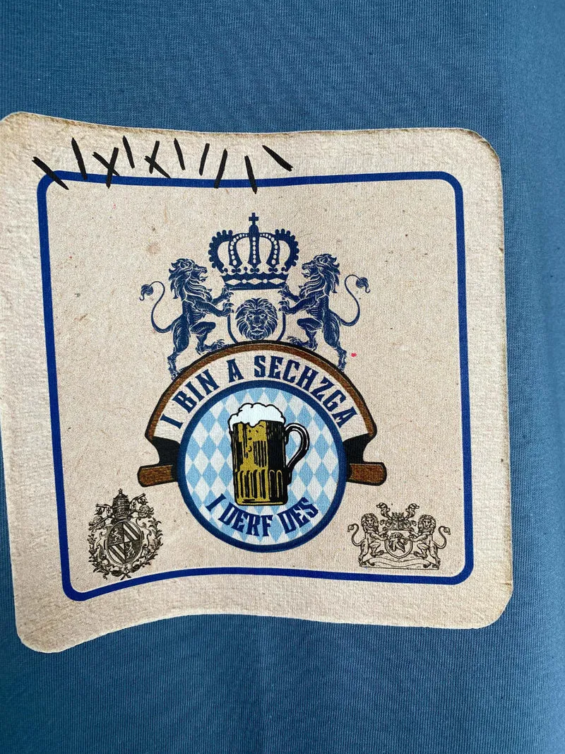 Bierdeckel Shirt "i derf des"
