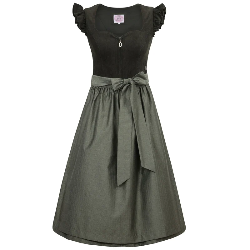 MarJo Dirndl Ansfelden Tanne Flügelarm Abnehmbar 70cm