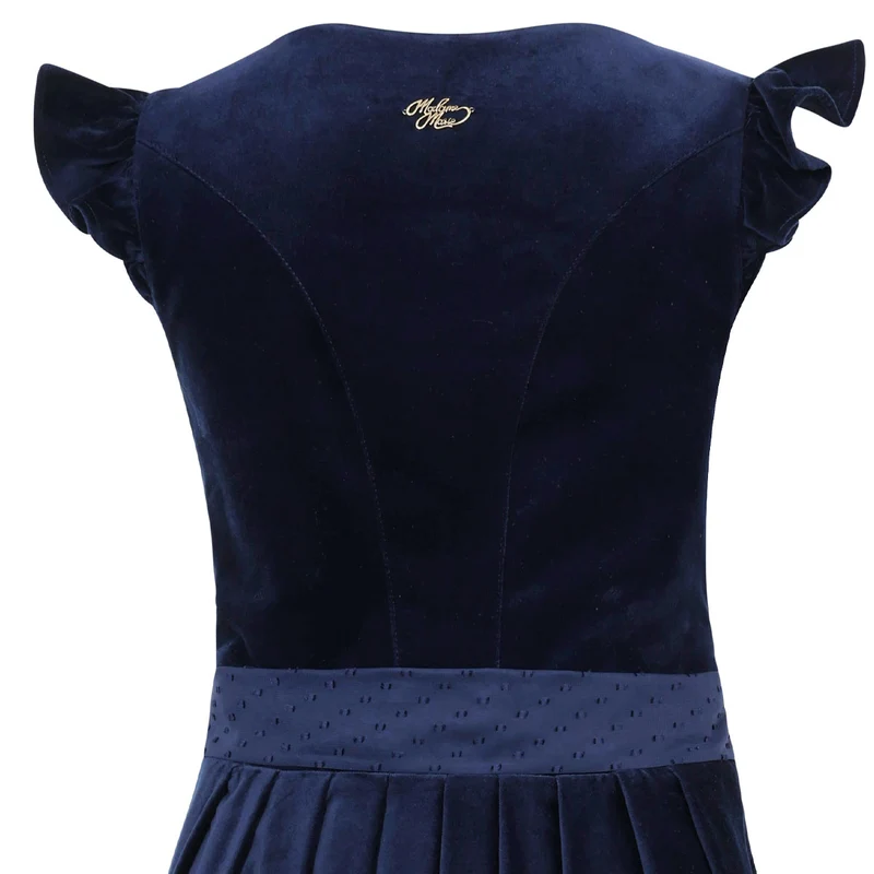 Madame Marie Dirndl Soralyn Dark Night Flügelarm 75cm