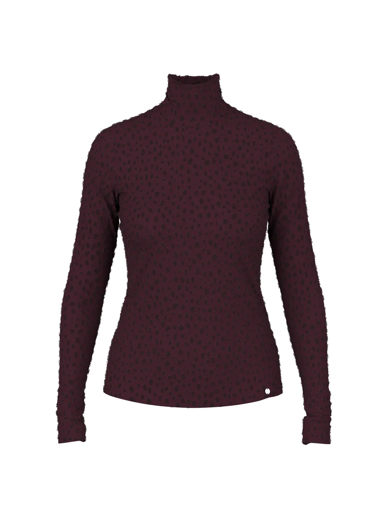 Stretch-Shirt mit Bambi-Print