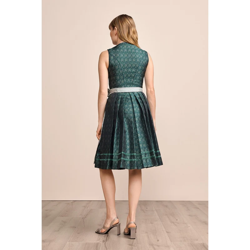 Krüger MADL Dirndl "Inja" 413569 | Dunkelgrün 60cm