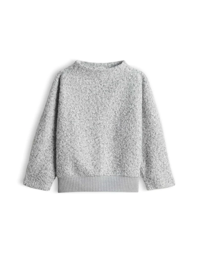 GOMETTA Sweatshirt in Bouclé Optik