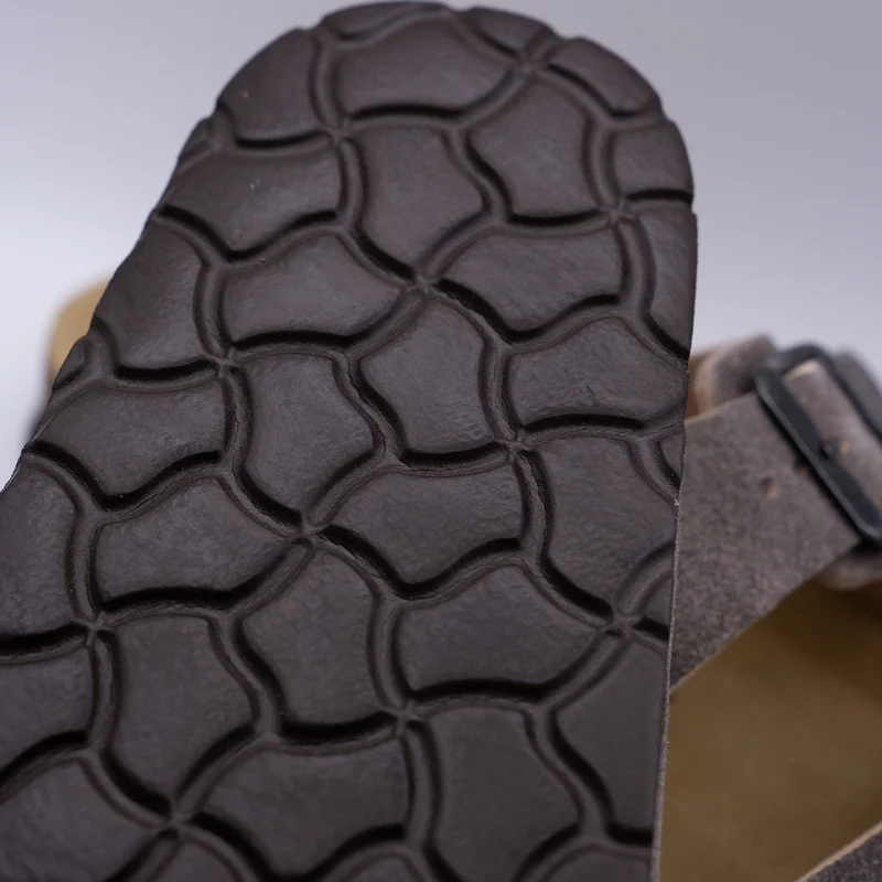 MeiSchua! Herren Trachten Sandalen Leder Pantoletten
