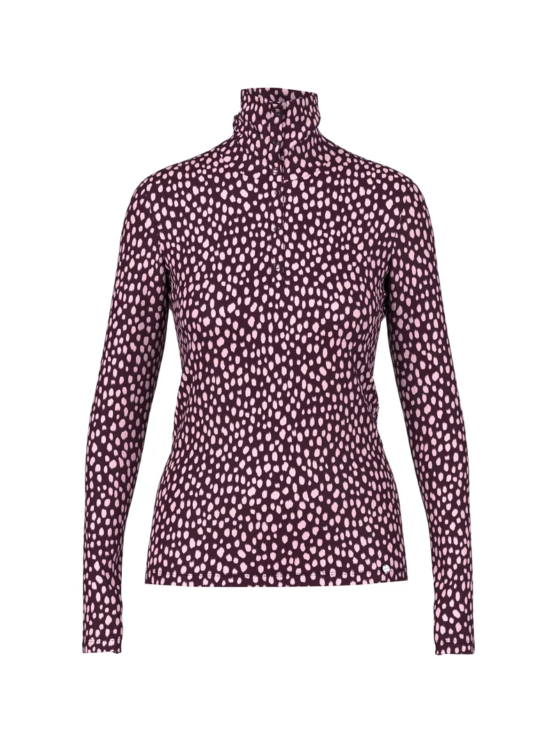 Langarmshirt im Punkte-Print