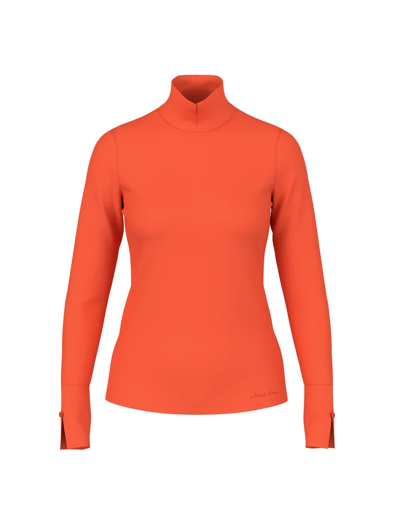Basic-Shirt mit Stehkragen
