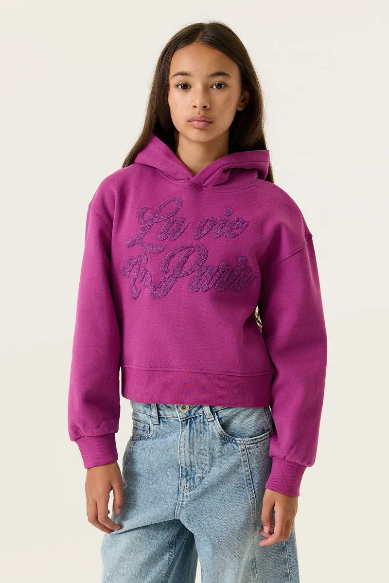 Hoodie mit Textdruck