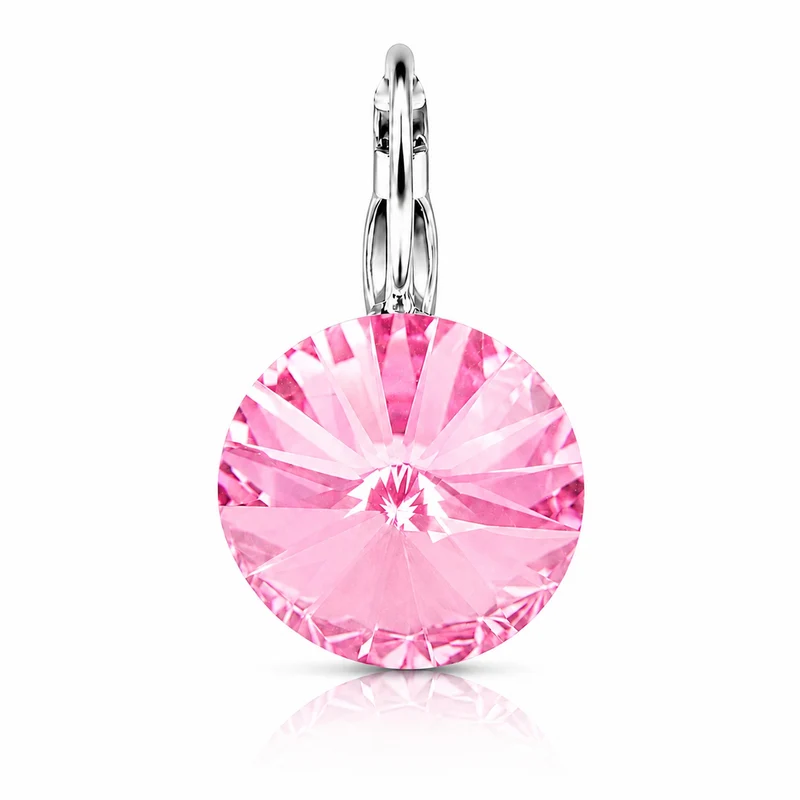 LUISIA® Ohrringe Rivoli mit Kristallen von Swarovski® 14 mm | Light Rosé