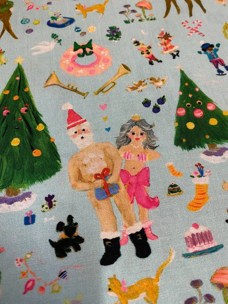 Verrücktes Weihnachtspaar