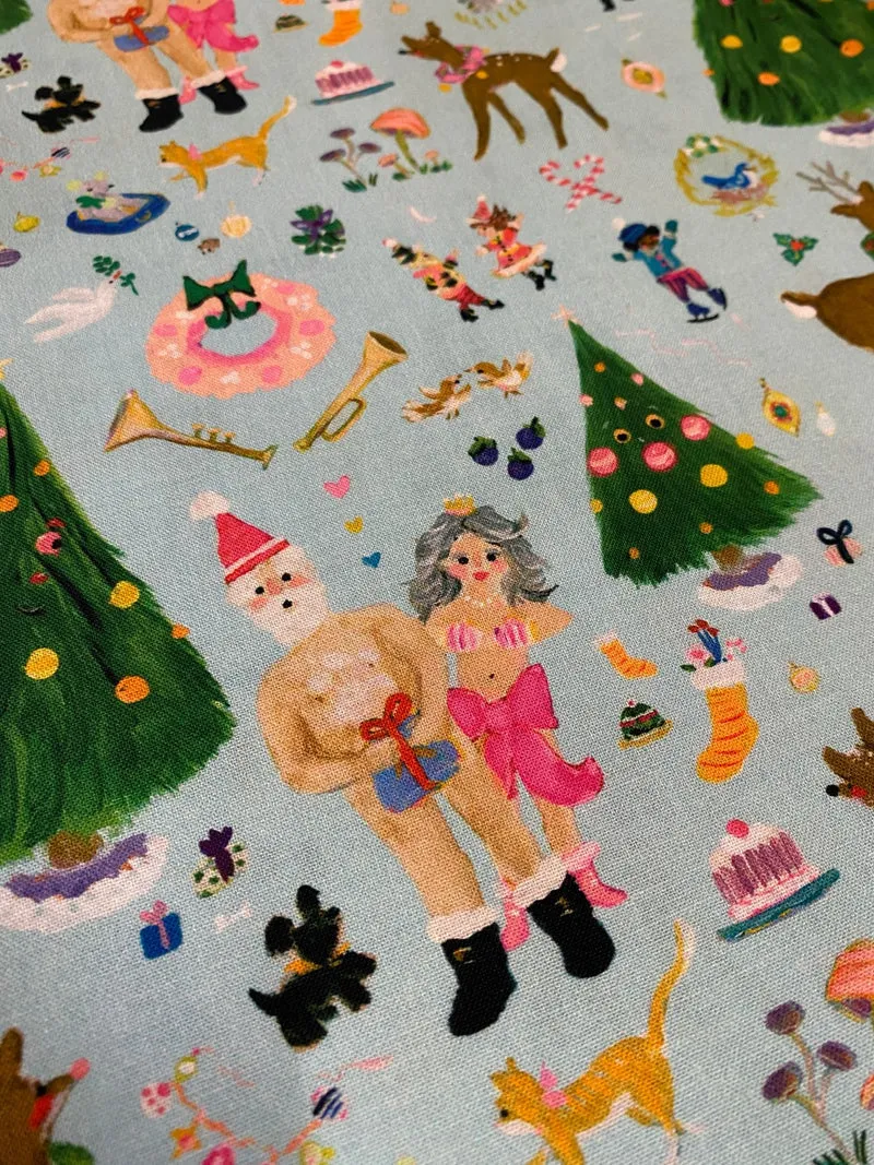 Verrücktes Weihnachtspaar