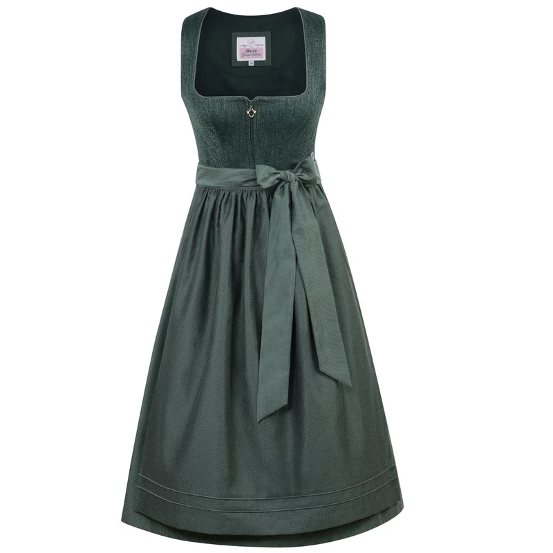 MarJo Dirndl Eberstein Tannen Grün Samtmieder 70 cm