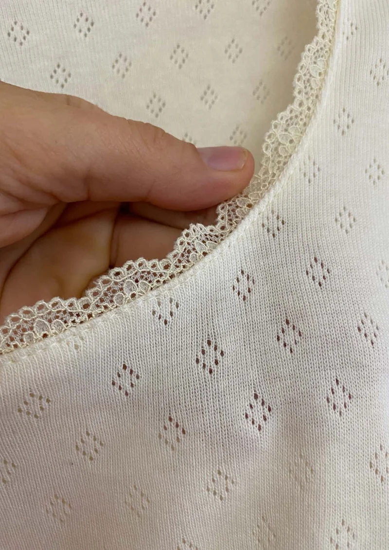 Dirndlbluse "Maria" retro weiß