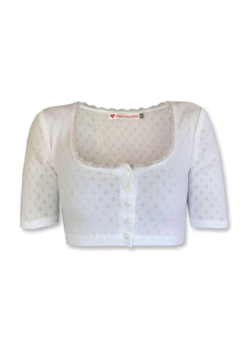 Dirndlbluse "Maria" in weiß