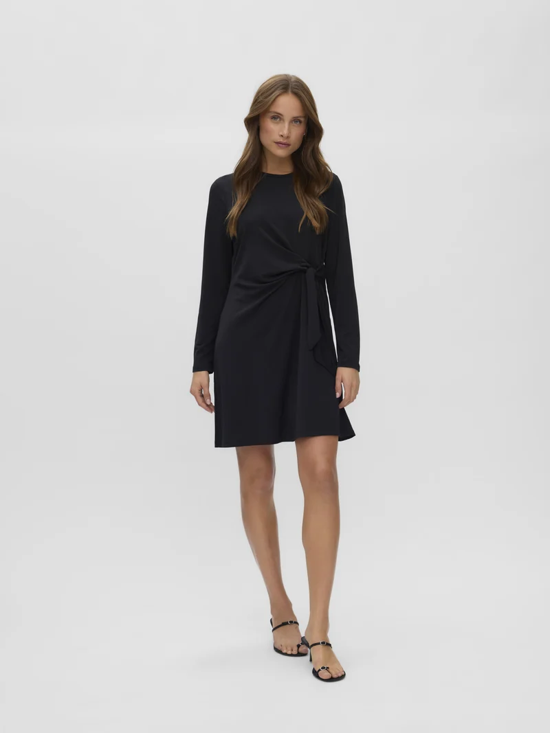 VMJILL Midikleid mit Bindegürtel