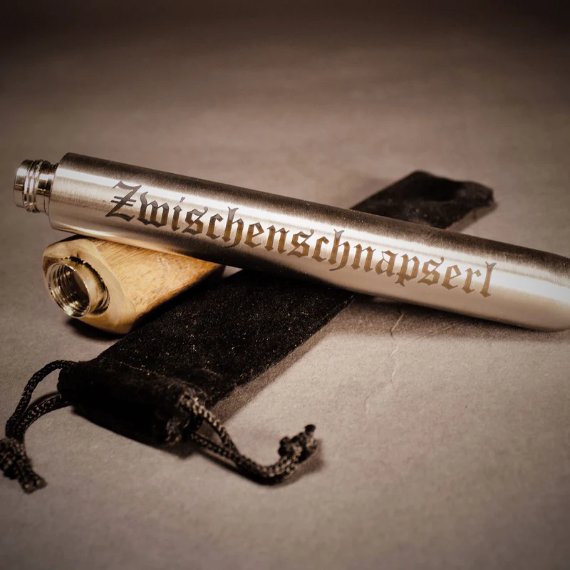 Lederhosen Flachmann Zwischenschnapserl
