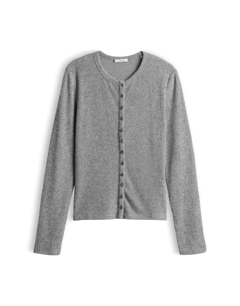 SALTUS Jerseyjacke im Button-Up-Stil