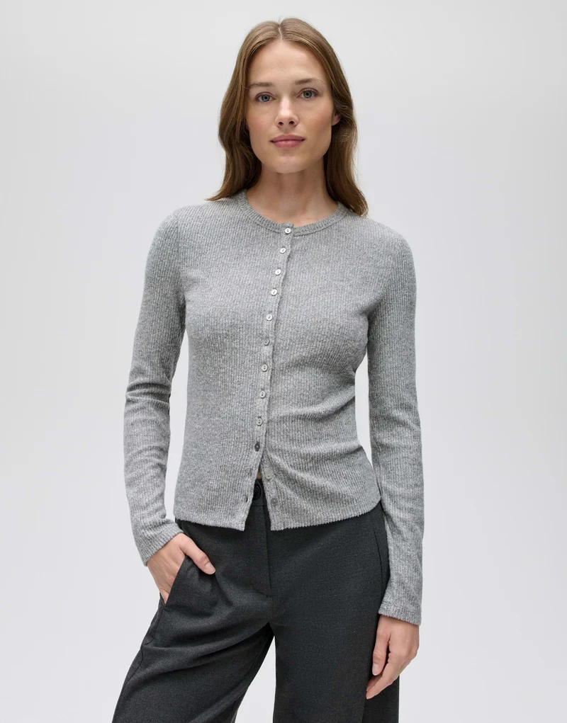 SALTUS Jerseyjacke im Button-Up-Stil