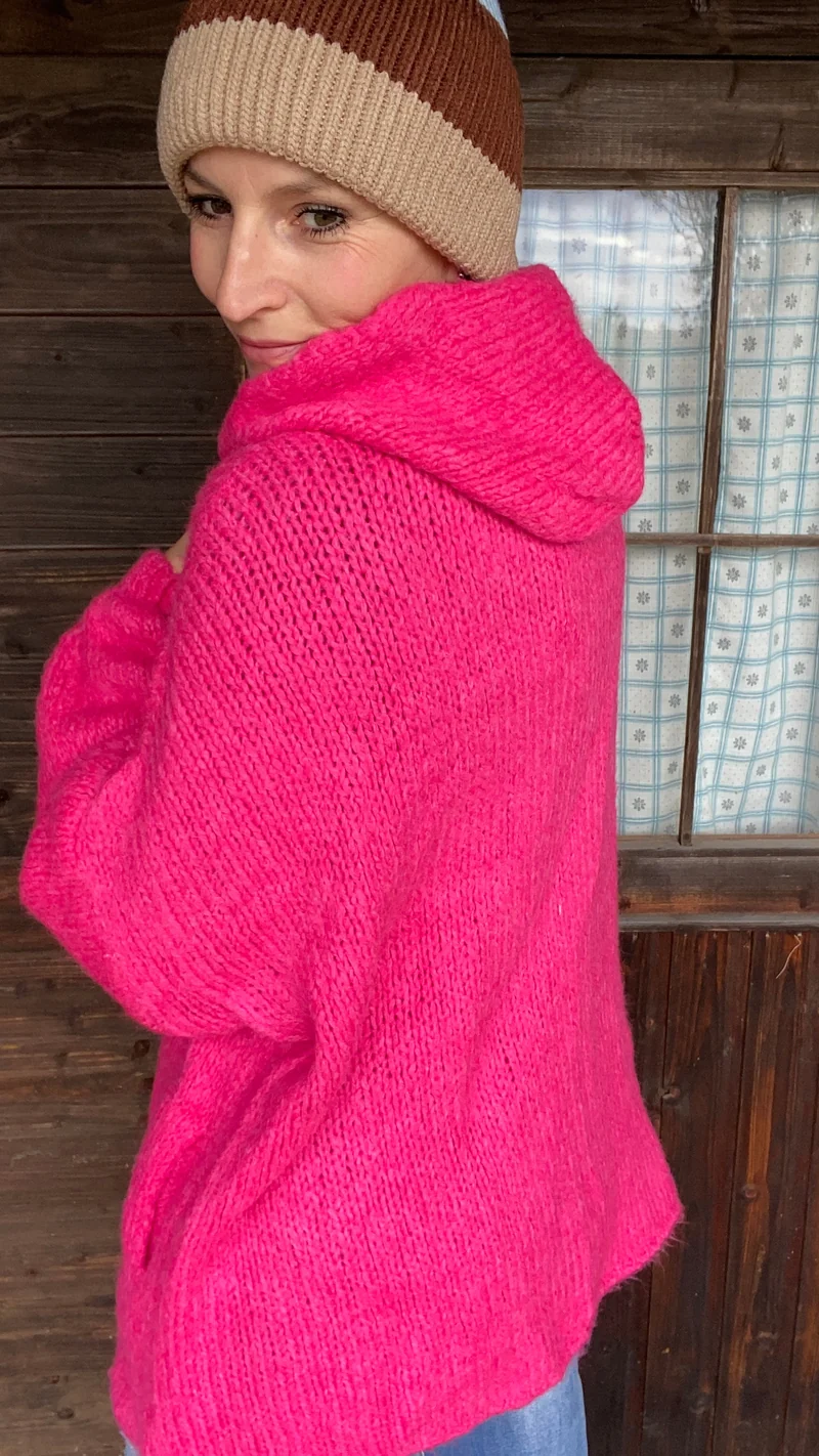 Set Mütze pink