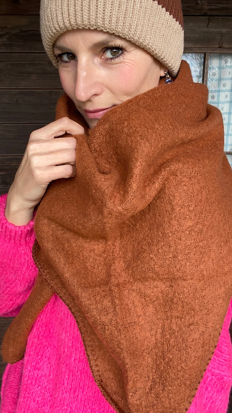 Set Mütze pink