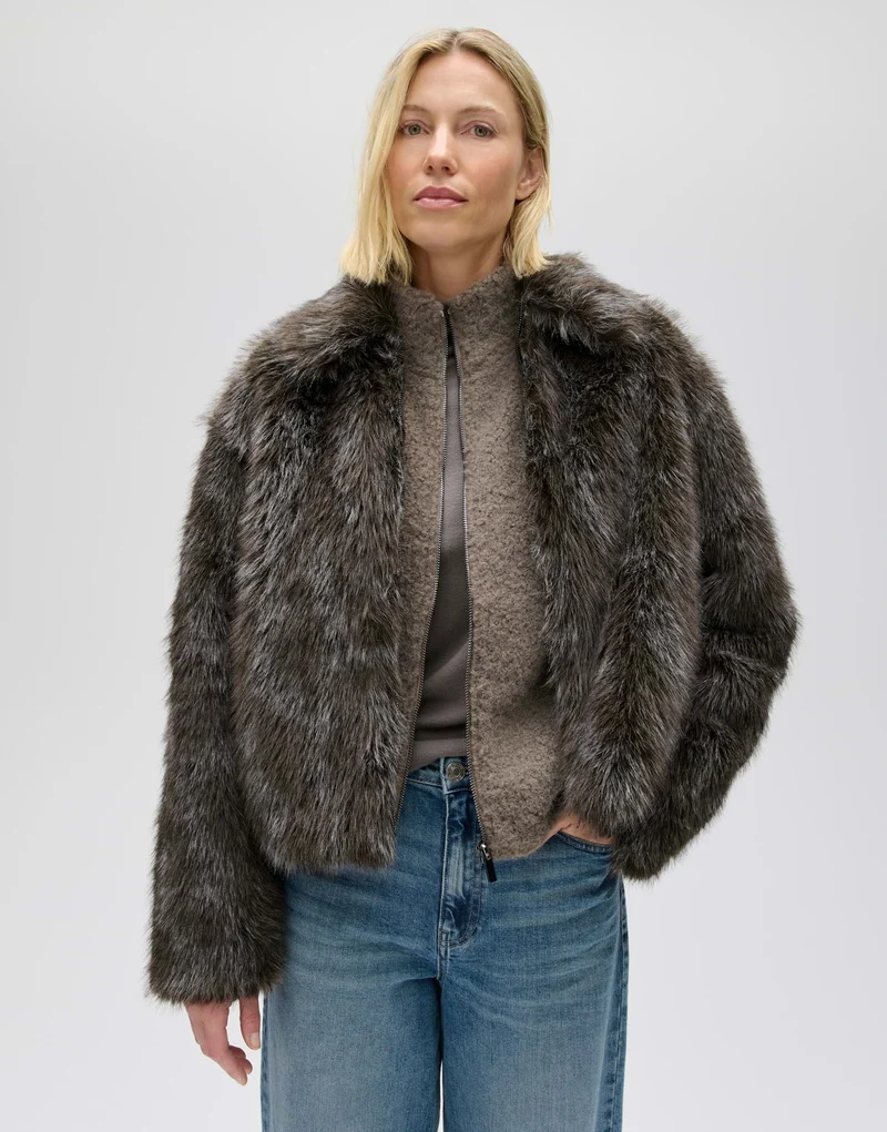 HAJULA Faux Fur Jacke