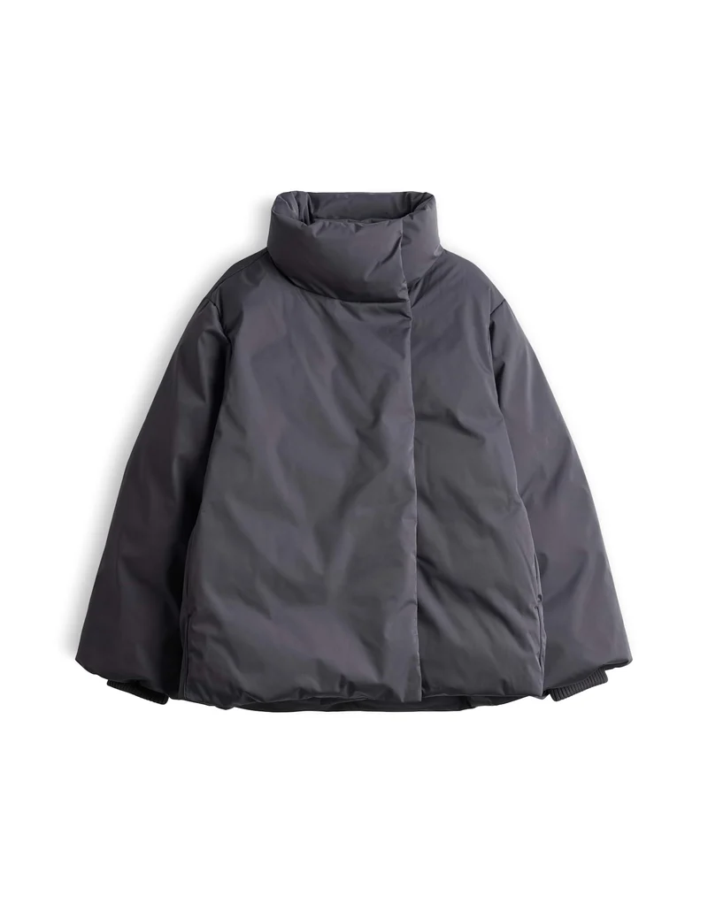 HORIZA Oversized Pufferjacke mit Stehkragen