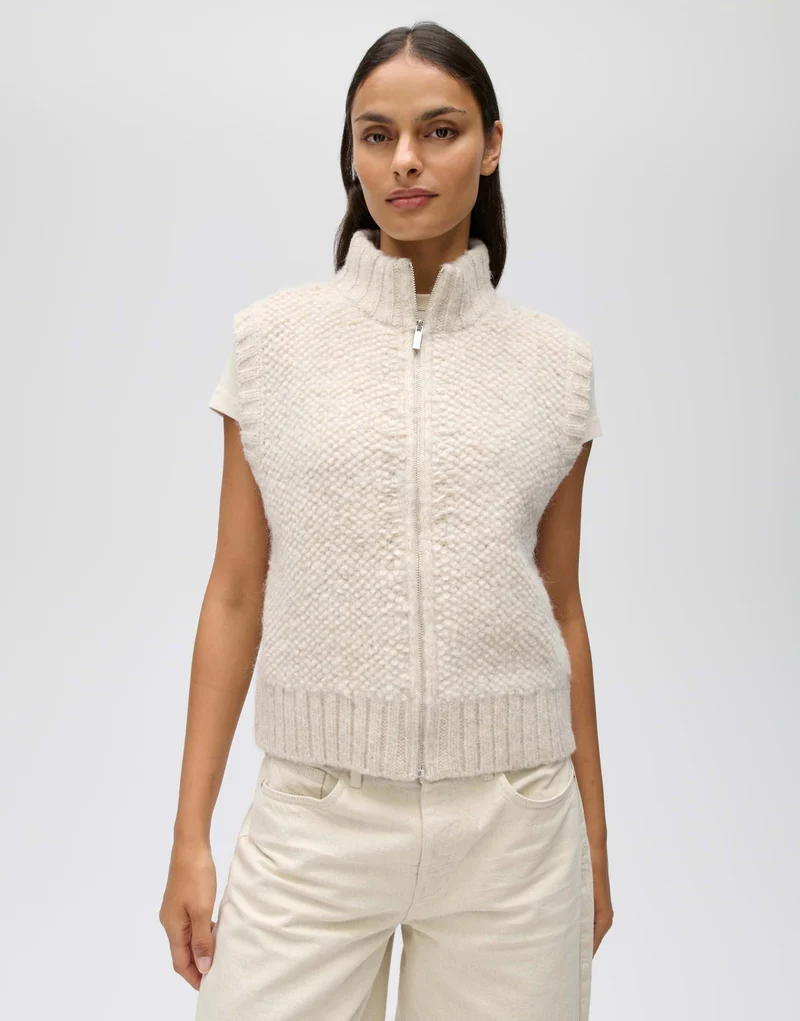 DUPPI Strickweste im Slim Fit