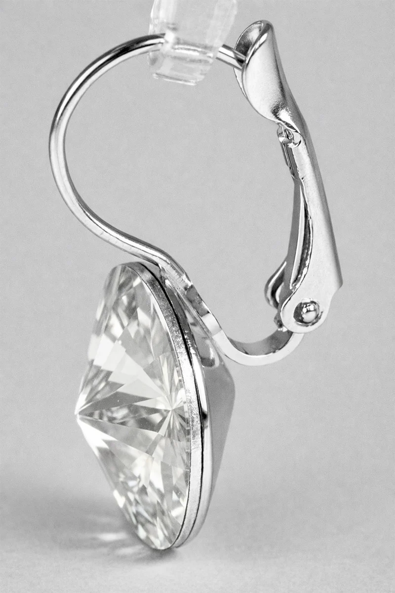 LUISIA® Ohrringe Rivoli mit Kristallen von Swarovski® - 12 mm | Emerald