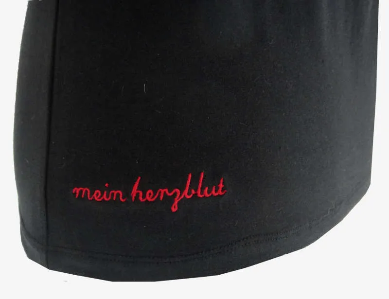 Bier Brezn Liebe Tank Top schwarz