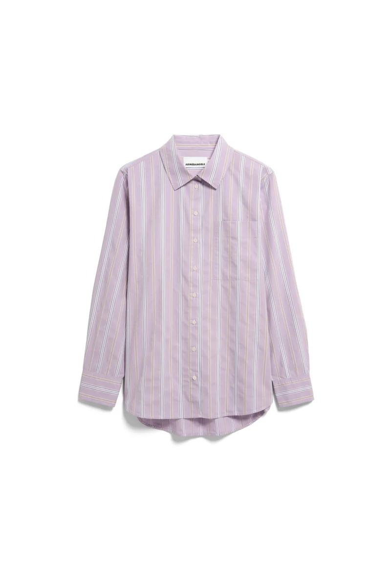 Bluse mit Streifenmuster