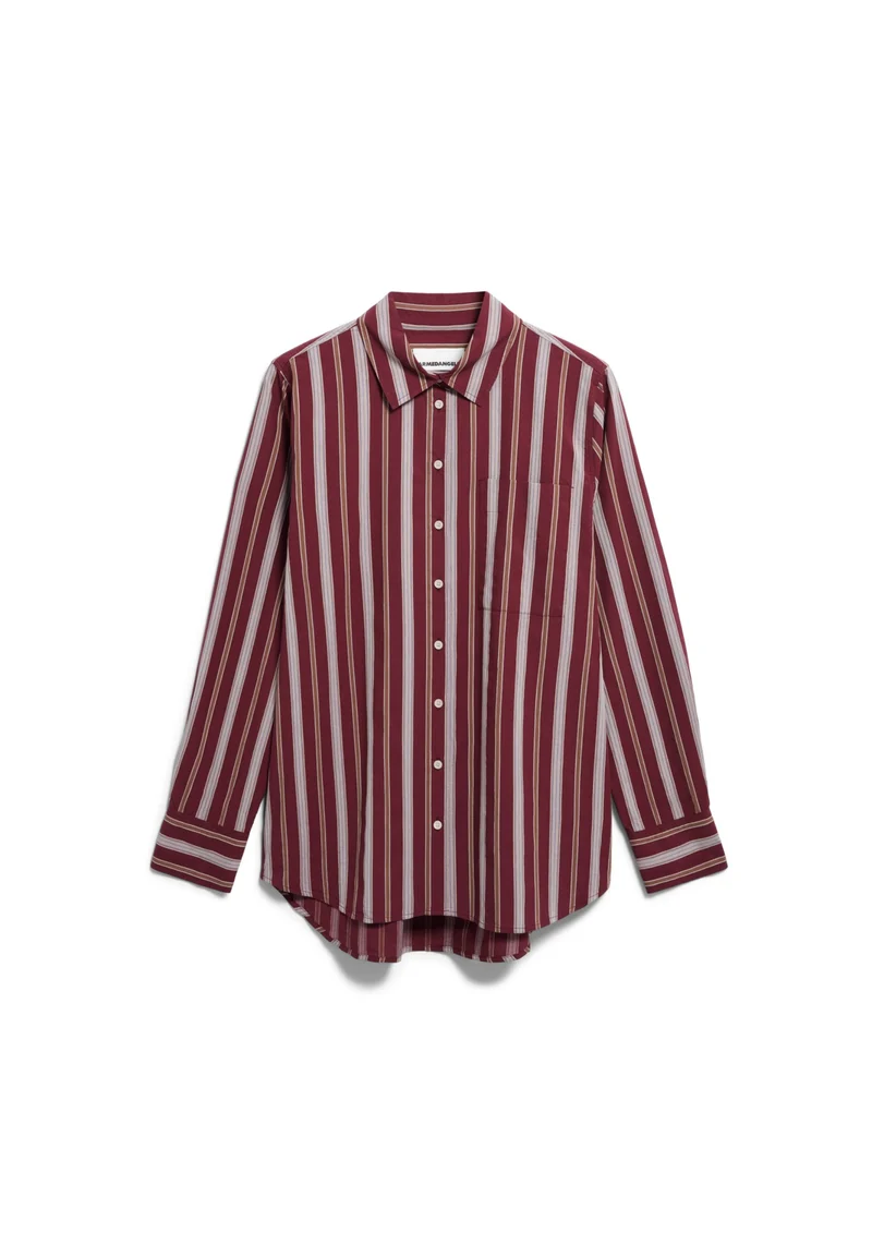 Bluse mit Streifenmuster