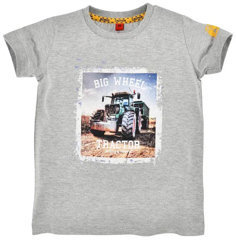 BONDI T-Shirt "Big Wheel" für Jungen 33124 | Grau