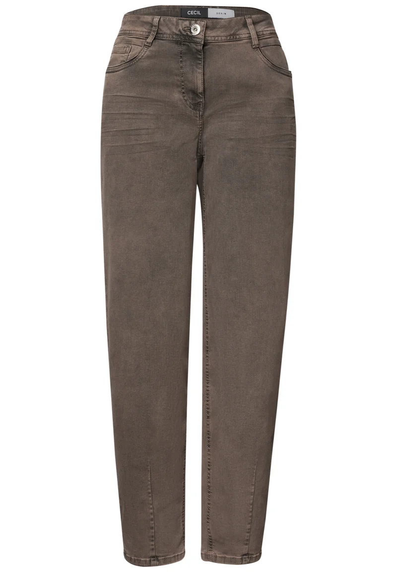 SCARLETT HW Barrel Leg Jeans im Loose Fit