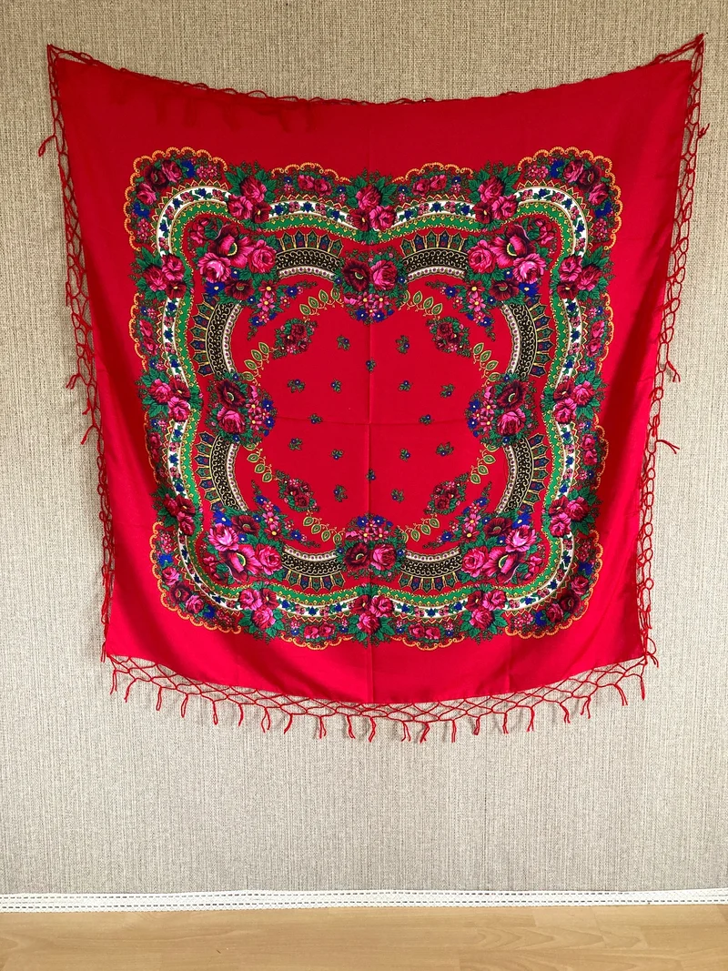 Folklore Tuch rote Zora