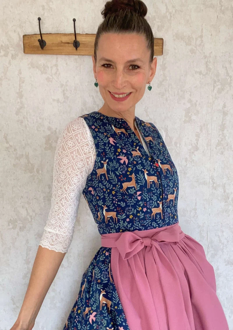 Dirndlbluse dreiviertel Arm