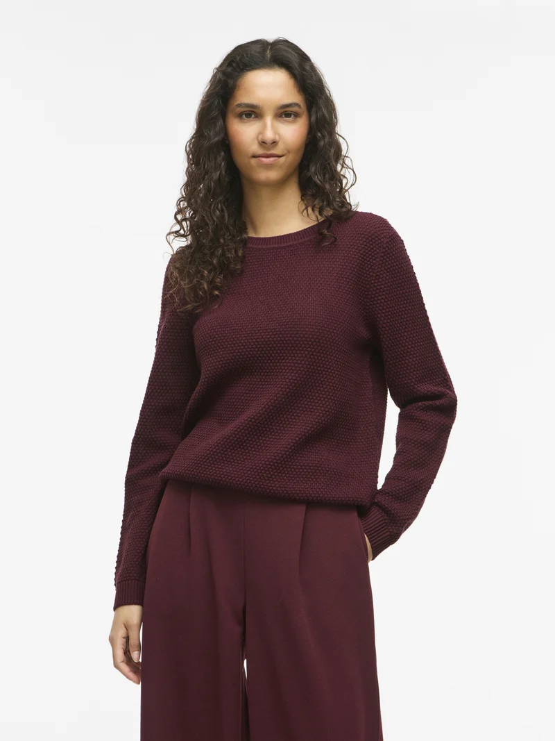 VIDALO Basic Strickpullover