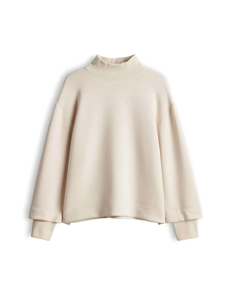 GLUBA CLUB Sweatshirt mit Rippbündchen