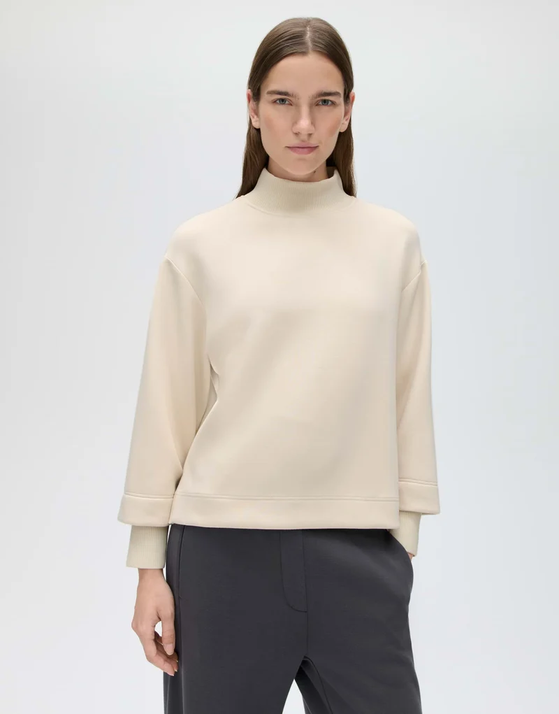 GLUBA CLUB Sweatshirt mit Rippbündchen