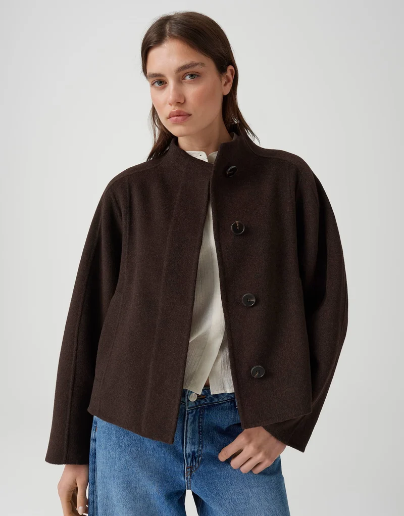 HATURA Jacke aus Doubleface-Wolle
